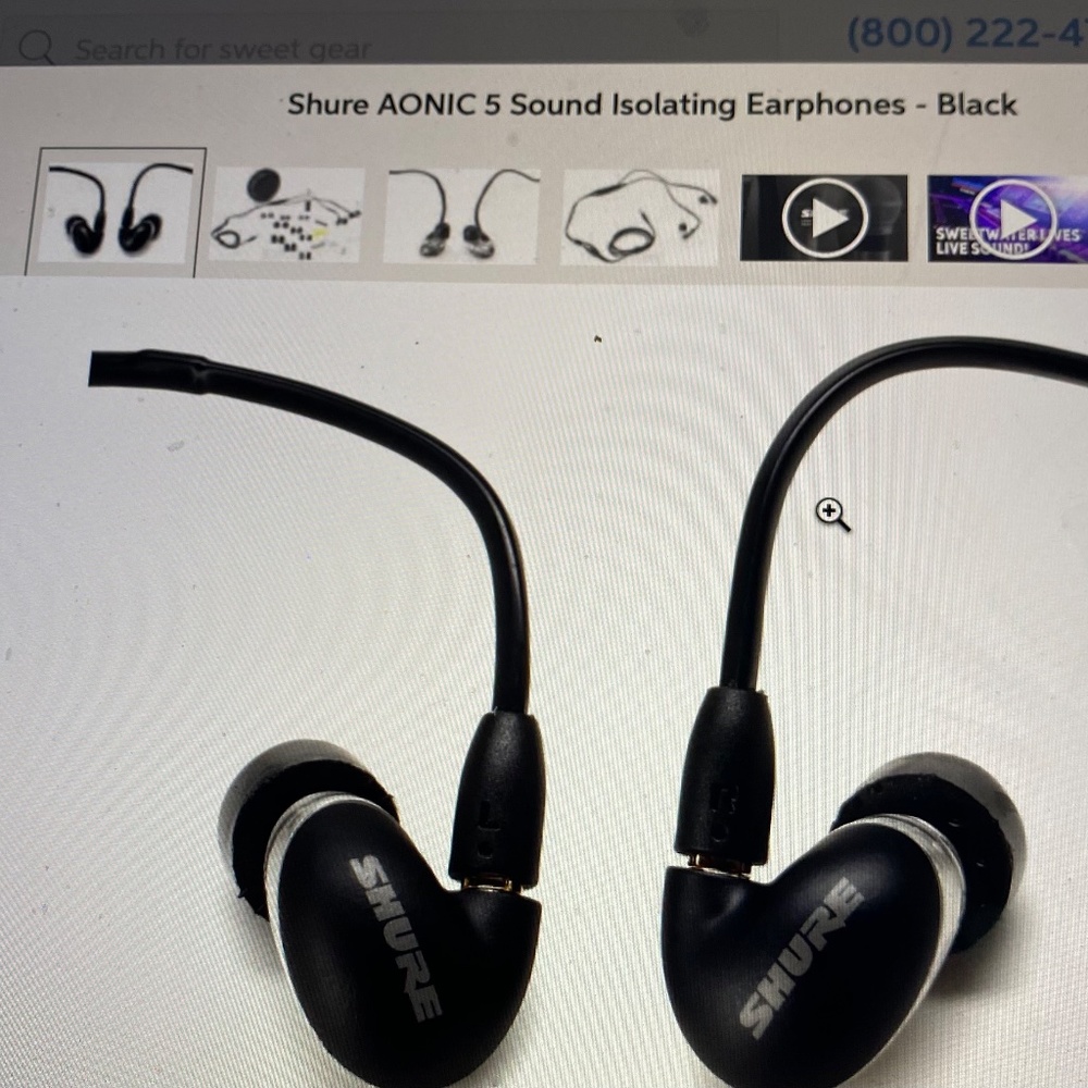 Shure Aonic 5 Headphones - New
